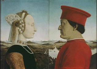 Dittico Dei Duchi Di Urbino :: Piero Della Francesca 1467-1470 Circa